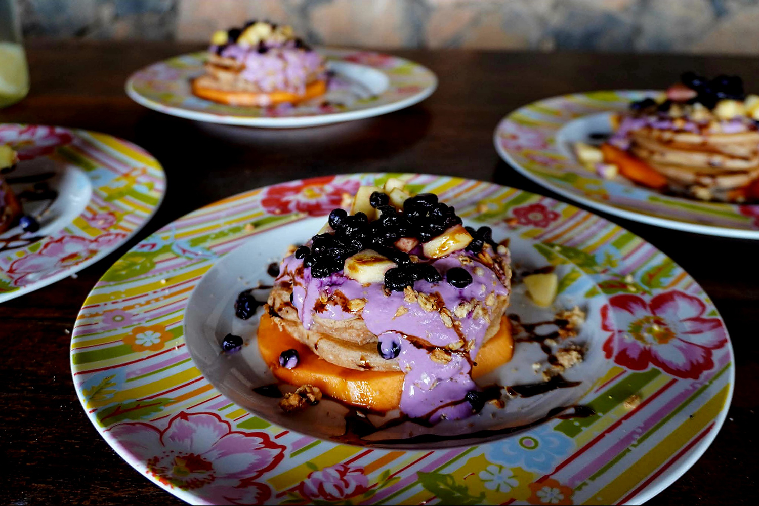 Frutta a km 0, pancake